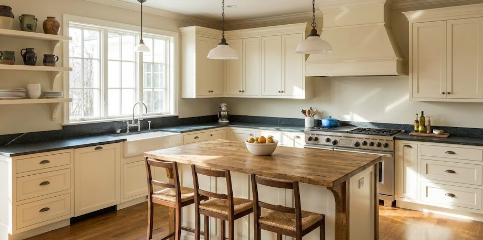 Sacramento Kitchen Layouts: L-Shaped Kitchen